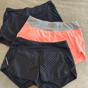 Bundle of Athleta shorts - size small
